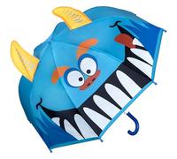 VON LILIENFELD® Ombrello Mostro Bambini Ragazzi Ragazze Leggero Stabile Colorato Fino a 8 anni
