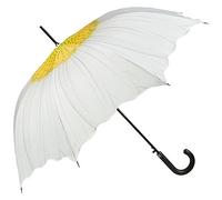 VON LILIENFELD® Ombrello Pioggia Lungo Classico Automatico Donna Arte Fiore Margherita