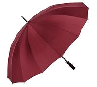 VON LILIENFELD® Ombrello Pioggia Lungo XL Classico Automatico Donna Uomo Stabile Colin borgogna
