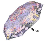 VON LILIENFELD® Ombrello Tascabile Claude Monet Ninfee Apertura e Chiusura Automatica Portatile Leggero Stabile Colorato