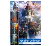 Von oben und unten (Wandkalender 2026 DIN A4 hoch), CALVENDO Monatskalender: Schlanke Aussichtspunkte hinauf und hinunter