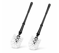 VON STEINEICH® Set di 2 spazzole per WC senza supporto, scopino WC con manico stabile, durevole e igienico, per WC, bagno e WC degli ospiti | robuste spazzole per la pulizia del WC in confezione