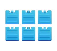 VonBueren Mini mattonelle refrigeranti | per Il Contenitore del Pranzo | Borsa frigo | 6 Pezzi
