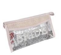 VONCYKI Beauty case per sposa, spiaggia, piscina, matrimonio, fidanzamento, addio al nubilato, luna di miele, viaggio per futuro, regalo per la futura signora, Colore unico, Taglia unica