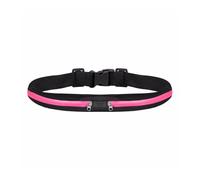 VONCYKI Bouncy Nylon Portatile Impermeabile Telefono Pouch Pocketbelt Sport Marsupio Cintura Borsa Running, Rosso rosato, 1 pezzo