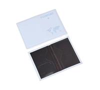 VONCYKI Copertina per passaporto da viaggio con stampa mappa, per donne e uomini, porta passaporto, porta passaporto, porta carta d'identità, clip per biglietti di volo, accessori da viaggio, Wbe,