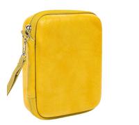 VONCYKI Custodia per plettro per chitarra, impermeabile, multiuso, antipolvere, con fodera morbida per accordatore, corde e cinghie, Marrone, Taglia unica