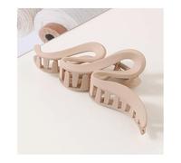 VONCYKI Fermaglio per capelli alla moda, 13 cm, oversize, ondulati, satinati, opachi, trasparenti, brillanti, accessori per capelli per donne e ragazze, 4 pezzi