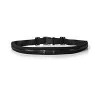 VONCYKI Marsupio a doppia tasca impermeabile cintura per telefono in nylon casual piccola borsa da viaggio corsa ciclismo escursionismo sport viaggi shopping, B Style Nero, 1 pezzo