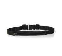 VONCYKI Marsupio a doppia tasca impermeabile cinturino per cellulare in nylon casual piccola borsa da viaggio corsa ciclismo passeggiate sport shopping, A Style Nero, Taglia unica