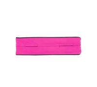 VONCYKI Marsupio da corsa da donna da uomo marsupio multifunzione invisibile da corsa marsupio portatile da viaggio all'aperto borsa sportiva, Rosa acceso, L