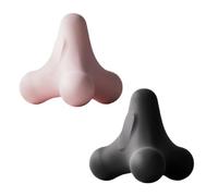 VONCYKI Sfera quadrangolare per fascia, collo, vita, muscoli delle mani, esercizio con acido lattico, rilassamento, yoga, meridiano, fitness, palla plantare per massaggio alle spalle (b)