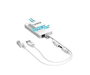 VONETS VAP11AC Mini Bridge WiFi 2,4 GHz + 5 GHz a Ethernet Con 1200 Mbps, Copertura Del Segnale Ad Alta Potenza, Hotspot Portatile per Telecamera IP/Stampante/Dispositivi Medici