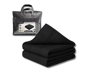 Vonia Corperta Ponderata 7 KG - Corperta Ponderata Rillassante e Lenitiva - Rilassante per il Sonne e Antistress - Nero
