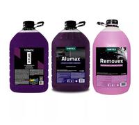 Vonixx Vintex Alumax Removex V-Floc Kit Ruote Auto Manutenzione Auto Pulita