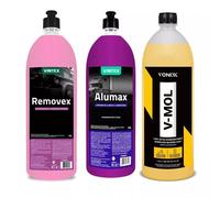 Vonixx Vintex Alumax Removex V-mol Kit Pulitore Manutenzione Auto Ruote