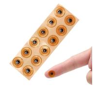 VONJUMA 12 Pcs NFC Tag NTAG213 1cm NFC sticker impermeabile Tag NFC programmabili RFID con capacità di archiviazione Compatibile tutti i telefoni cellulari e dispositivi smart abilitati NFC