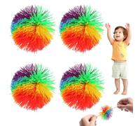 VONJUMA 4 Pcs Palline Colorate Per Bambini 6Cm Regalo Di Compleanno Per Bambini Per Feste Di Compleanno Per Bambini Giochi Di Famiglia Feste Pensierini E Bambini