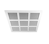 VONLIS® Basic - Plafoniera a griglia, con sistema di ventilazione