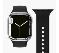 Vonmählen watchstrap for apple silicone loop case 1 band one black schwarz (aws00002)