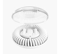 VONMÄHLEN allroundo Eco 6 in 1 cavo di ricarica con 5 porte Micro USB USB-C per cellulari e dispositivi mobili compatibile con iPhone, Samsung, ecc.