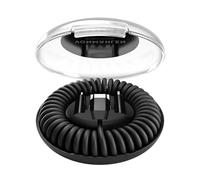 VONMÄHLEN allroundo eco - Cavo di ricarica universale 6-in-1, Certificato GRS, USB-C, 90cm, Custodia da viaggio inclusa - Nero