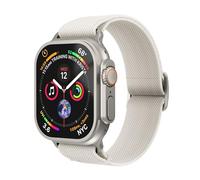 VONMÄHLEN Classic Nylon Loop - Cinturino Regolabile per Apple Watch, Resistente all'Acqua e al Sudore - Crema - 40 | 41 | 42 mm