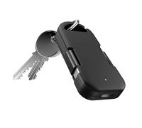 Vonmählen Evergreen Go - Powerbank Portatile da 1000mAh, Design Ultracompatto per Portachiavi, Cavo USB-C Integrato, Compatibile con iPhone - Nero