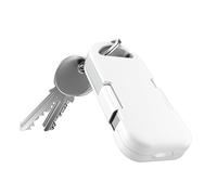 Vonmählen Evergreen Go - Powerbank USB-C da 1.000 mAh da viaggio, per portachiavi, rispettoso dell'ambiente con materiali riciclati al 34%, colore: Bianco
