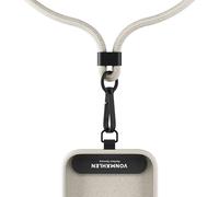 VONMÄHLEN Infinity Go - Cordino per Cellulare Regolabile fino a 150 cm, Universale e Sicuro, Ideale per Viaggi e Attività All'Aperto - Crema