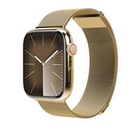 VONMÄHLEN Milanese Loop 2 - Cinturino in Maglia Milanese per Apple Watch, Chiusura Magnetica, Compatibile con Apple Watch Ultra 2, Design Elegante - Oro - 40 | 41 | 42 mm