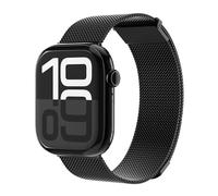 VONMÄHLEN Milanese Loop 2 - Cinturino in Maglia Milanese per Apple Watch, Chiusura Magnetica, Compatibile con Apple Watch Ultra 2, Design Elegante - Nero - 40 | 41 | 42 mm