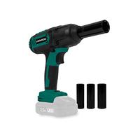 VONROC Avvitatore a impulsi a batteria 20V - 4 impostazioni: 100/200/300/400Nm - Include 4 bussole | Batteria e caricabatterie esclusi
