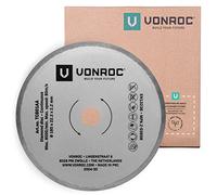 VONROC Disco da taglio diamantato 180mm continuo per tagliapiastrelle TC501AC. Universale