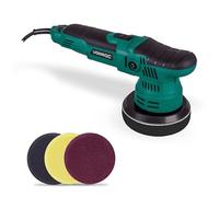 Lucidatrice a doppia azione 650W-125mm. Include 4 tamponi per lucidatura VONROC