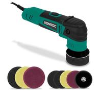VONROC Lucidatrice auto orbitale - 400W, 50/75mm, per Auto, Moto e Barche- Rimuo