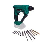 VONROC Martello perforatore VPOWER 20V 1.3 Joule - SDS plus. Incl. accessori e borsa degli attrezzi. Batteria e caricabatteria non inclusi