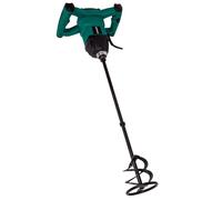 VONROC Miscelatore malta e cemento 1200W. Include frusta da 120x600mm. Velocità variabile, Soft Start. Cavo in gomma da 3 metri
