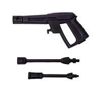 VONROC Pistola a spruzzo per idropulitrice, lancia di prolunga e ugello regolabile incluso, 60 °C e 140 bar max per idropulitrici VONROC serie V14