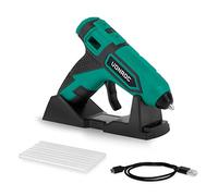 VONROC Pistola colla a caldo a batteria 4V - 1.5Ah. Include 8 stick di colla Ø7x100mm