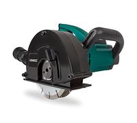 VONROC Scanalatore per tracce muro 1700W, 150mm. Include 2 dischi diamantati e sacca portautensili. Larghezza di taglio regolabile 14/19/29 mm. Con connettore aspirapolvere