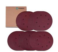 VONROC Set di carta abrasiva, 25 pezzi, universale, per levigatrici da parete/soffitto, 180 mm