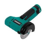 VONROC Smerigliatrice Angolare 12V - Compatta, Leggera, con 19.000 giri/min, Softgrip, Disco Incluso, Ricarica USB-C - Ideale per Lavori di Smerigliatura e Taglio