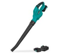 VONROC Soffiatore per Foglie a Batteria 20V - Velocità 180 km/h, Leggero ed Ergonomico, Impugnatura Soft-Grip, Modello 2024, 2x 2.0Ah Batterie e Caricabatteria Inclusi