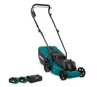 VONROC Tagliaerba a Batteria 40V - Brushless - 33 cm - 5 Altezze di Taglio - Cesto 30L - Incl. 2x Batterie 4.0Ah e Doppio Caricatore - Manico Regolabile - Modello LM504DC