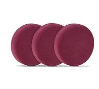 VONROC Tamponi per lucidatura auto e barca 150 mm 3 pezzi. Rossi. Per la rimozione dei graffi e delle imperfezioni della vernice