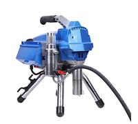 VonVVer Airless, sistema di spruzzatura a colori, 23 Mpa 3000 W, sistema di spruzzo idrodinamico 30 cm, larghezza di spruzzo: 3,5 l/min, airless con tubo da 10 m, 206 bar, spruzzatore airless ad alta