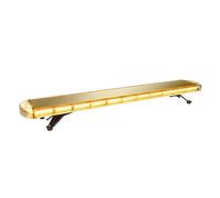 VonVVer Luce lampeggiante a LED, 130 cm, 96 LED, 3000 K, barra luminosa per auto, 12-24 V, indicatore di direzione auto, emergenza, spazzaneve e striscia luminosa IP65 con cavo da 3,8 m