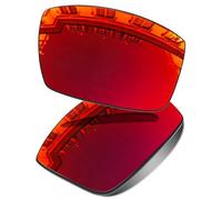 Vonxyz Lenti di ricambio per occhiali da sole Oakley Gascan OO9014 60 mm - Ruby MirrorCoat polarizzate