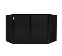 Vonyx DB2 Replacement Set Lycra Black 4 pezzi di teli di ricambio x DB2 DJ, Nero